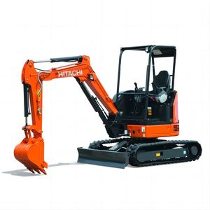 Mini-excavatrice sur chenilles Hitachi ZX30U de 3 tonnes, compacte, japonaise, avec moteur Isuzu et roulement. - Product Image 1