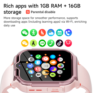 HB7C Smartwatch Android <span class=keywords><strong>8</strong></span>.<span class=keywords><strong>1</strong></span> con Ricarica Magnetica, Scocca Placcata, GPS, LBS, WiFi, Slot SIM 4G, per Anziani e Bambini, SOS, Impermeabile - Product Image 6