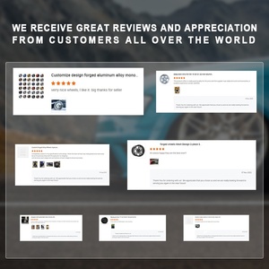 JZCNCW Nouvelles jantes forgées sur mesure 5x120 5x114.3 5x112 en alliage d'aluminium 17-26 pouces 2 pièces à rebord profond 40mm ET 22 - Product Image 5