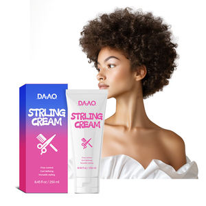 Crème Coiffante 3-en-1 aux Herbes pour Cheveux Bouclés et Ondulés : Définition des Boucles, Contrôle des Frisottis et Hydratation – Vente en Gros - Product Image 5
