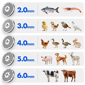 Năng suất cao 200-1000 kg/giờ Mini Thép thức ăn máy cho trang trại sử dụng động vật <span class=keywords><strong>Mill</strong></span> chăn nuôi thức ăn chế biến viên sản xuất - Product Image 3