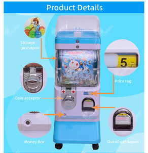 Trung tâm Xoắn trứng trò chơi viên nang tự động Máy bán hàng tự động maquina chi tiêu gachapon máy cơ khí - Product Image 3
