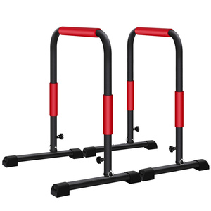 Kết nối an toàn nhiệm vụ nặng nề đứng cơ thể Báo Chí tập thể dục Workout Equalizer calisthenics tập thể dục Dip <span class=keywords><strong>bar</strong></span> có thể điều chỉnh song song thanh - Product Image 2
