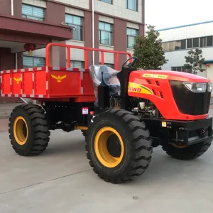 Tractor de volteo para granja, 4x4, 2T, para palma de aceite