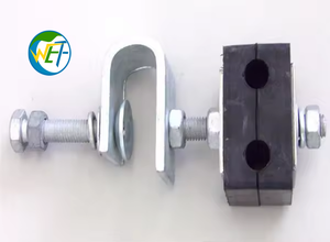 Abrazadera de Línea <span class=keywords><strong>Fija</strong></span> para Cable OPGW/ADSS de Aleación de Aluminio Wolf con Abrazadera de Descenso y Torre de Hierro - Product Image 3