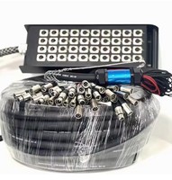 Câble Audio XLR Multipaire avec Boîtier de Scène 8/12/16/20/24/32 Canaux