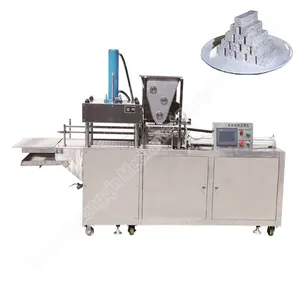 Suikerklontjes Die Kubusmachine Voor Huisdiervoer Maken Commerciële Automatische Shisha-Kolenbriketten