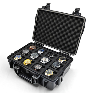 12-slot hộp đồng hồ không thấm nước với tùy chỉnh bọt tổ chức và có thể tháo rời đồng hồ gối OEM hỗ trợ - Product Image 2