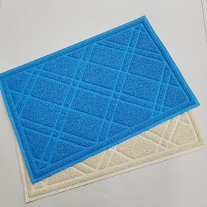 TaizhouโรงงานผลิตPvc <span class=keywords><strong>Eco</strong></span> <span class=keywords><strong>Friendly</strong></span> <span class=keywords><strong>Cat</strong></span> <span class=keywords><strong>Litter</strong></span> Catcher <span class=keywords><strong>Mat</strong></span>สัตว์เลี้ยงPvcให้อาหาร - Product Image 2