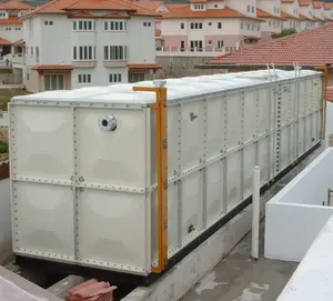 1 x 1m GRP water storage tank panels fiberglass water pressure frp tank