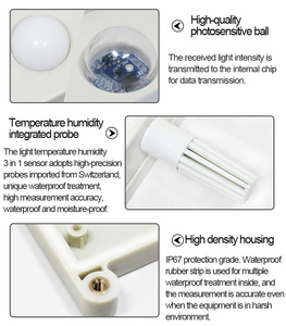 Tarım tarım ekipmanları <span class=keywords><strong>3</strong></span> in 1 aydınlık lux sıcaklık nem sensörü - Product Image 6