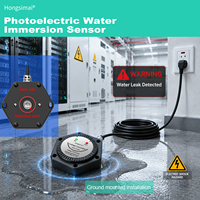Détecteur de fuite d'eau photoélectrique à point unique, détecteur d'immersion dans l'eau, sortie interrupteur, étanche IP68 pour centre de données, salle de serveurs