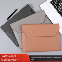 Shanqi - Carpeta de Piel Personalizada con Logotipo en Relieve Multicolor A4/A5 para Oficina/Escuela, Bolsa para Documentos, Gran Capacidad, Impermeable, Vegana