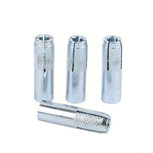 ชุดอุปกรณ์ยึดผนังพลาสติกแบบปล่อยตัวอิสระ ยี่ห้อ Superior Grey White Nylon Plugs พร้อมตะปูยึดผนังพลาสติก PE และค้อน - Product Image 1