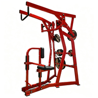 Appareil de musculation Iso-Lateral à charge par disques certifié CE pour l'entraînement des épaules, des bras et du dos, réglable, durable, pour salle de sport commerciale