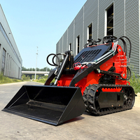 Mini-chargeuse compacte sur chenilles chinoise, conforme EPA Euro5, pour usage agricole, prix du centre de distribution aux États-Unis