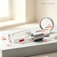 Nouveau Tube de Brillant à Lèvres Rond et Élégant 2026 pour Bouteille de Gloss à Lèvres Très Vendue de l'Emballage Cosmétique Chinois