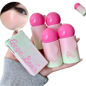 Gege Bear Blush Liquido - Sweet Girl Vibe, Blush in Crema a Lunga Durata e Impermeabile per <span class=keywords><strong>Guance</strong></span> e Labbra, Tinta Rosa Naturale per il <span class=keywords><strong>Viso</strong></span> - Product Image 1