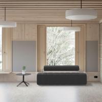Ensemble de canapés de réception de bureau en velours italien moderne, écologique, avec structure métallique, pour usage domestique et commercial contemporain