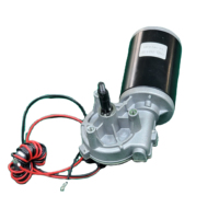 150W Power Brush Gear 12v DC Moteur électrique Machine de pêche marine Réversible Chaise roulante Moteur Batterie 12v Aimant permanent