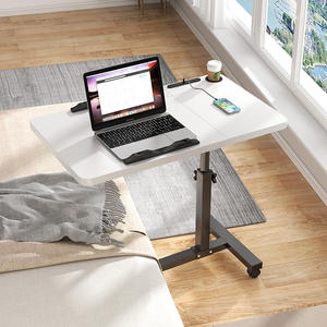 Table d'appoint pliante et réglable en hauteur pour ordinateur portable, idéale pour la maison, le dortoir, la maternité post-partum ou comme petite table à manger. - Product Image 1