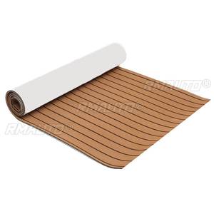 Suelo de Espuma Autoadhesiva para Barcos, Revestimiento Marino de Espuma EVA, Imitación Madera de Teca, Tapete de Espuma EVA para Barcos, 900x2300x6mm - Product Image 6