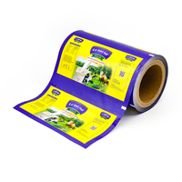 Film en rouleau laminé de papier d'aluminium de nourriture Offre Spéciale personnalisé imprimé thermoscellage emballage flexible pour des casse-croûte lait en poudre personnalisé
