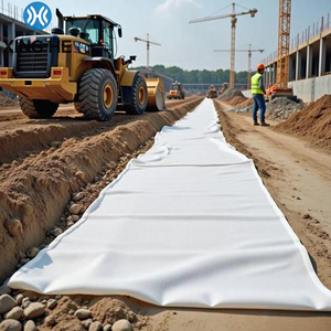 Géotextile non tissé en HDPE et PP, résistant aux UV, anti-déchirure, écologique, garantie 5 ans+, anti-âge pour usage extérieur à long terme - Product Image 6
