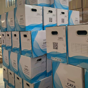 Cavo di Rete Ethernet ad Alta Velocità 23 24 Awg in Rame Puro, <span class=keywords><strong>Cat</strong></span> 6 <span class=keywords><strong>7</strong></span> UTP FTP per Comunicazioni di Rete - Product Image 4
