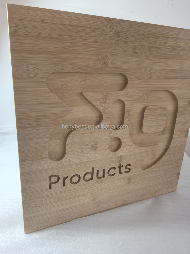 Couleur bois de bambou poncé naturel