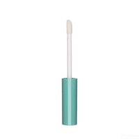 Tube de gloss à lèvres rond et fin, flacon vide pour huile à lèvres, bouchon à injection, emballage cosmétique personnalisé avec logo
