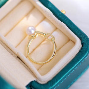 ขาตั้งแหวนเงินแท้ WENCHI S925 สำหรับ DIY ประดับมุก ขนาด 10-11 มม. รุ่น 11942 อุปกรณ์ตกแต่งเครื่องประดับเงินแฟชั่น ผลิตในจีน - Product Image 3