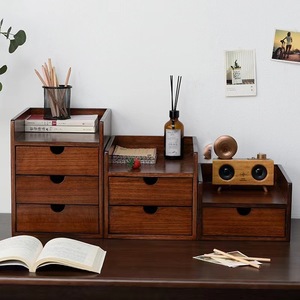 En bois multifonction <span class=keywords><strong>bureau</strong></span> maquillage stockage bois <span class=keywords><strong>bureau</strong></span> soins <span class=keywords><strong>de</strong></span> la peau cosmétique <span class=keywords><strong>bureau</strong></span> maquillage <span class=keywords><strong>organisateur</strong></span> avec tiroir - Product Image 2