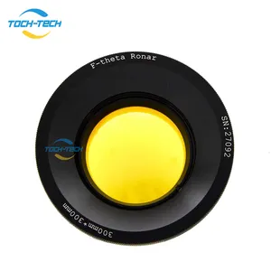TOCH-TECH CO2 F-θ 扫描透镜场透镜10.6um 10600nm 70x70 ~ 300x300mm F100-430mm，用于YAG光学CO2激光打标机