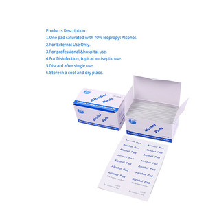 Disposable <strong>Alcohol</strong> Prep Pad Safety Standard Sterile Non-woven Medical <strong>Alcohol</strong> Swab <strong>Alcohol</strong> <strong>70</strong>% - Product Image 4
