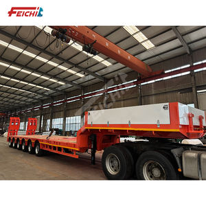 מכירה חמה באיכות גבוהה 6 סרן חובה כבדה יכול למשוך את הקרוון תחבורה כבד 100 טון 120 טון מיטה נמוכה קרוון מיטה - Product Image 1