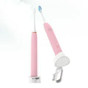 Ensemble de brosses à dents intelligentes écologiques pour adultes, brosse à dents électrique