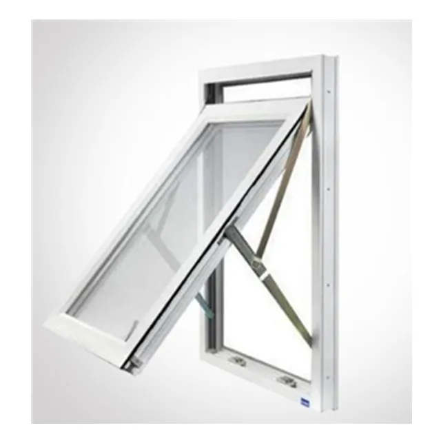 Neues Produkt PVC/UPVC Markise/oben hängendes Fenster mit Grill design,PVC/UPVC Fenster und Türen