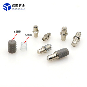 Shengyuan Central Axis Shelf Nails 5mm 6mm Nickel Plated Iron Bookshelf Wardrobe Cabinet Supports - Product Image 2