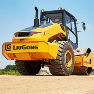 PRIX USINE 6114E Compacteur de sol 14 tonnes Prêt à être expédié avec garantie et cabine climatisée Machine routière robuste - Product Image 4