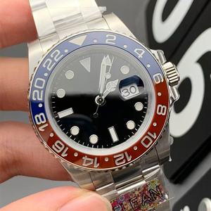 Montre Chronographe Mécanique Automatique de Luxe pour Homme, Boîtier Creux en Acier Fin 41mm, Lumineuse, Bracelet Plongeur Personnalisé 20mm - Product Image 2