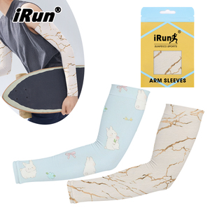 Irun כדורסל פוליאסטר זרוע שרוול UV הגנה מפני שמש רכיבה על אופניים זרוע שרוול כדורגל דחיסה אישית כדורגל - Product Image 1