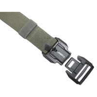Ceinture tactique pour homme personnalisable, de qualité supérieure, durable, confortable, légère, en alliage d'aluminium, avec boucle magnétique, en sangle de nylon écologique