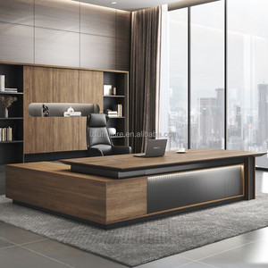 Modern <b>Office</b> Furniture Wooden <b>Office</b> <b>Table</b> Design Executive Desks Boss Luxury L Shaped Manager CEO <b>Office</b> Desk - Product Image 4