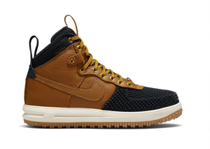 Bottes d'hiver unisexes imperméables Lunar Force 1 Duckboot Ale Brown Black avec semelle extérieure en caoutchouc amortie et doublure en mesh - Product Image 1