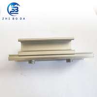 Connecteur de rail solaire photovoltaïque de qualité supérieure, support en aluminium traité en surface pour système de montage solaire au sol, sur toit ou au carport