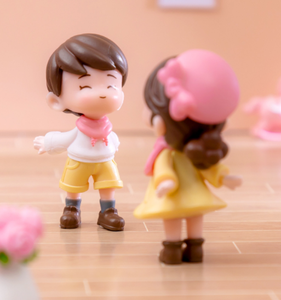 Figurines Miniatures de Couple en Forme de Bonsaï <span class=keywords><strong>pour</strong></span> Gâteau, Ornement, Mini Sculpture d'Amour, Figurine de Garçon et de Fille S'Embrassant, <span class=keywords><strong>pour</strong></span> Amis et Amies - Product Image 6