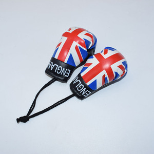 Venta al por mayor Países Bandera Guante de boxeo Colgante Llavero Jamaica Lituania México América Bandera Guante de boxeo Llavero - Product Image 5