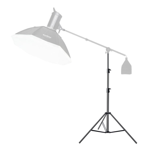 Metal 2.8 Meters Adjustable Spring Cushioned Photography Tripod Stand for Photo Studio Speedlight,Thickening Flash Stand