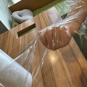 T1008A <span class=keywords><strong>PE</strong></span>手工托盘包装拉伸膜高抗拉强度工业包装软材厂家直销 - Product Image 3